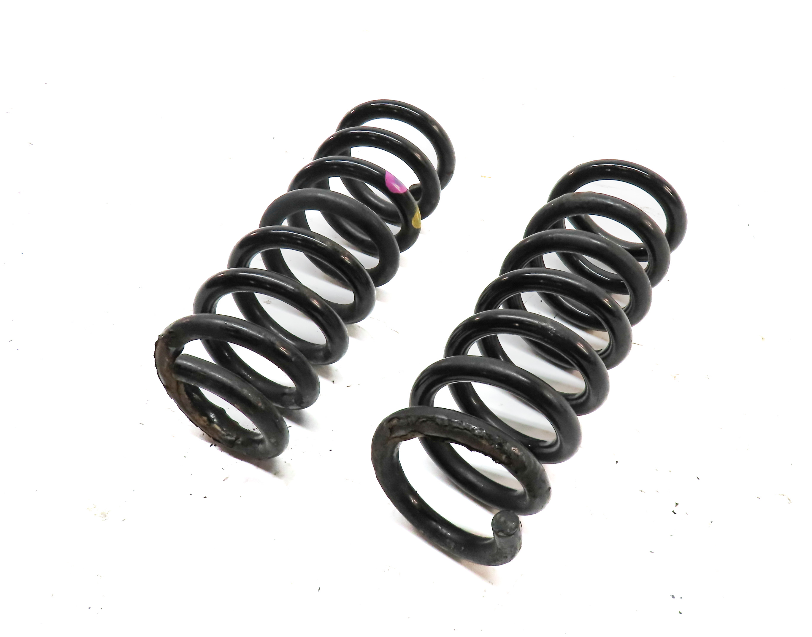 08-20 MERCEDES C E SLC SLK (W204 W207 W172 W212) SPORT REAR COIL SPRING SET 2 — exact item pictured